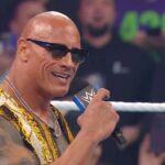 Dwayne Johnson Instagram - Rock knows all. 50 wives = 600 inbreds FINALLY 🎤 😈 ~ people’s champ #Smackdown #SaltLake @wwe