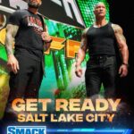 Dwayne Johnson Instagram - SALT LAKE CITY, get ready… cos’ you already know. We’re bringin’ it to ya, this FRIDAY NIGHT - LIVE. The Rock’s show, SMACKDOWN 👋🏾 at the one and only @DeltaCenter 🔥 #TribalChief #PeoplesChamp #KillersInTheJungle @wwe @tkogrp