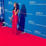 Eboni K. Williams Instagram - America the Beautiful ✨🇺🇸🖤 ⁣⁣ ⁣ ⁣ Hair: @kisha__marie MUA: @zoerayartistry Gown: @ralphlauren Stylist: @courtneyfuglein ⁣ #WHCD #BlackAmericanPatriot #BetOnBlack #Chapter5Entitled #TheGrio #BlackOwnership #WeAreTheTable