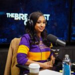 Eboni K. Williams Instagram - My Happy Place…..🖤⁣ ⁣ The Breakfast Club has LITERALLY been a safe haven for me during some of the most trying times of my life. I write about it all in chapter 4: COUNSEL….of my new book. ⁣ ⁣ Loved guest hosting with @cthagod & @djenvy this week. ⁣ ⁣ Make sure to pick up your copy of my new book⁣ BET ON BLACK: The Good News About Being Black in America Today⁣ Link in Bio⁣ ⁣ It’s UP ⬆️ ⁣ ⁣ @breakfastclubam @iheartradio⁣ #BetOnBlack #Blackness #BlackPeople #success #newmindset #BlackWoman #BlackCulture #Black #BlackWriters #BlackEmpowerment #KnowYourself #diversebooks #goodnews #BlackPride #AfricanAmerican ⁣⁣