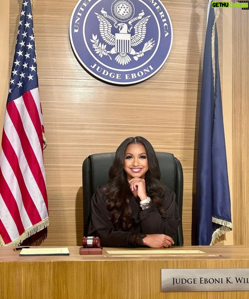 Eboni K. Williams Instagram - ⁣Order in the MF COURT👩🏾‍⚖️ ⁣ ⁣ This one is about to hit…different ⁣ ⁣ Coming soon✨ 📺 ⁣ ⁣ #EqualJustice #JudgeEboni