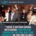 Eboni K. Williams Instagram - May is #MentalHealthAwarenessMonth and Eboni K. Williams (@ebonikwilliams) talks to actor and gospel singer David Mann (@davidandtamela) about when he realized he needed more than prayer to battle his depression. Tune into a new episode of theGrio with Eboni K. Williams at 6 pm ET tonight on theGrio cable channel.