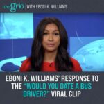 Eboni K. Williams Instagram - The exclusive interview with Eboni K. Williams (@ebonikwilliams) and Dr. Iyanla Vanzant about if she would date a bus driver seems to have a lot of people talking. Listen to her response to the commentators, and for the full interview with Dr. Iyanla Vanzant, head over to theGrio’s Youtube channel.