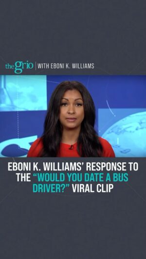 Eboni K. Williams Instagram - The exclusive interview with Eboni K. Williams (@ebonikwilliams) and Dr. Iyanla Vanzant about if she would date a bus driver seems to have a lot of people talking. 

Listen to her response to the commentators, and for the full interview with Dr. Iyanla Vanzant, head over to theGrio’s Youtube channel.