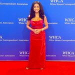 Eboni K. Williams Instagram - America the Beautiful ✨🇺🇸🖤 ⁣⁣ ⁣ ⁣ Hair: @kisha__marie MUA: @zoerayartistry Gown: @ralphlauren Stylist: @courtneyfuglein ⁣ #WHCD #BlackAmericanPatriot #BetOnBlack #Chapter5Entitled #TheGrio #BlackOwnership #WeAreTheTable