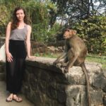 Ece Yüksel Instagram - #monkey 🐒❤️ Elephanta Caves