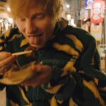 Ed Sheeran Instagram - Eating octopus balls in Osaka