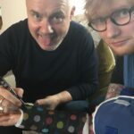 Ed Sheeran Instagram - Throwback dumps today. Here are the explanations for all 1. Elton with my cats, occasionally he handles pussy 2. Me as a storm trooper in Rise of Skywalker, we shot for 12 hours then got told the scene wasn’t being used, so I’m actually in it as an alien, see if you can spot me 3. @damienhirst colouring in my cast when I broke both my arms, coz why not 4. @fredagainagainagainagainagain playing me and my mates what he was working on for no.6 collabs project 5. Me on my 29th birthday 6. My first splash painting, didn’t know what I was doing but enjoyed it 7. Original design of the mathematics tour before we put the stage into production 8. Me FaceTiming Fred to either talk about a mix or show him my sexy body, who knows 9. Me, Johnny and Fred shortly after finishing Bad Habits 10. Me getting dolled up by Lib for the bad habits video Might do a plus throwback next week, or multiply, lemme know which one you’d want my loves. Have a nice Monday bye