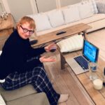 Ed Sheeran Instagram - Throwback dumps today. Here are the explanations for all 1. Elton with my cats, occasionally he handles pussy 2. Me as a storm trooper in Rise of Skywalker, we shot for 12 hours then got told the scene wasn’t being used, so I’m actually in it as an alien, see if you can spot me 3. @damienhirst colouring in my cast when I broke both my arms, coz why not 4. @fredagainagainagainagainagain playing me and my mates what he was working on for no.6 collabs project 5. Me on my 29th birthday 6. My first splash painting, didn’t know what I was doing but enjoyed it 7. Original design of the mathematics tour before we put the stage into production 8. Me FaceTiming Fred to either talk about a mix or show him my sexy body, who knows 9. Me, Johnny and Fred shortly after finishing Bad Habits 10. Me getting dolled up by Lib for the bad habits video Might do a plus throwback next week, or multiply, lemme know which one you’d want my loves. Have a nice Monday bye