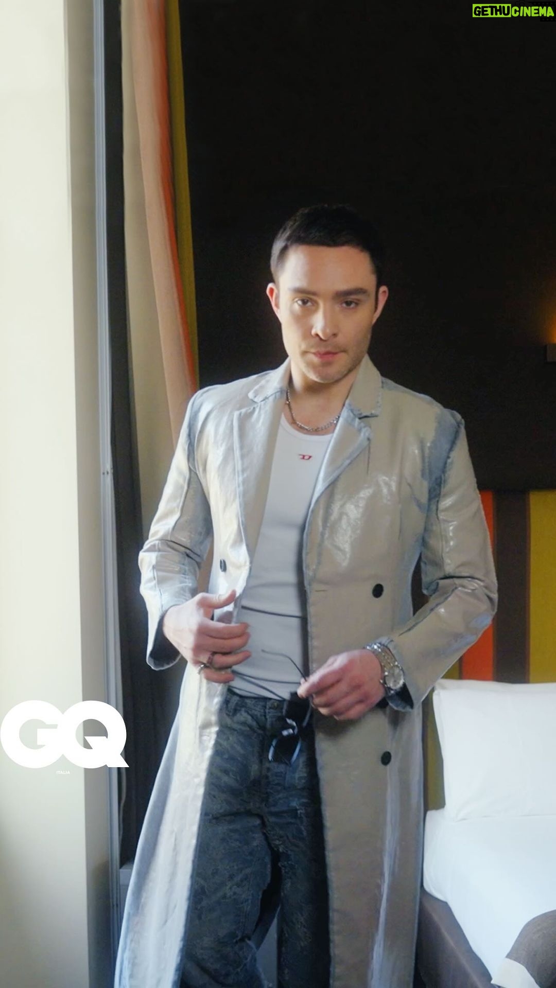 Ed Westwick Instagram - We got ready with @edwestwick ahead of @diesel's A/W 2024 show. Watch the actor talk about fashion and his new movie ‘DarkGame’ in our new #BehindTheStyle. Director: @desi_restuccia Sound: Edoardo Ami Editor: @marzioemme Creative Producer: @jamie__mancini Production Coordinator: @sofiasetti_ Production Manager: @tatianaconter Casting Video Coordinator, TTG: @vrishabhasharma Casting Video Manager, TTG: @fr_aligerot Grooming and make-up: @roberta_anzaldi_makeup_ With Special Thanks to: @fiftyhousecellini — Ci siamo preparati insieme ad @edwestwick per lo show A/I 2024 di @diesel. Guarda l'attore parlare di moda e del suo nuovo film ‘DarkGames’ nel nostro nuovo #BehindTheStyle.