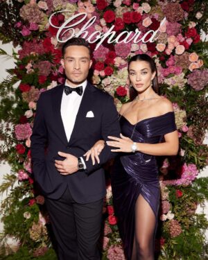Ed Westwick Instagram - Rock Star 😝 lovely evening with @chopard friends