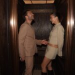 Ed Westwick Instagram - Love in an elevator (head-butt line up slide 2) London, England, UK