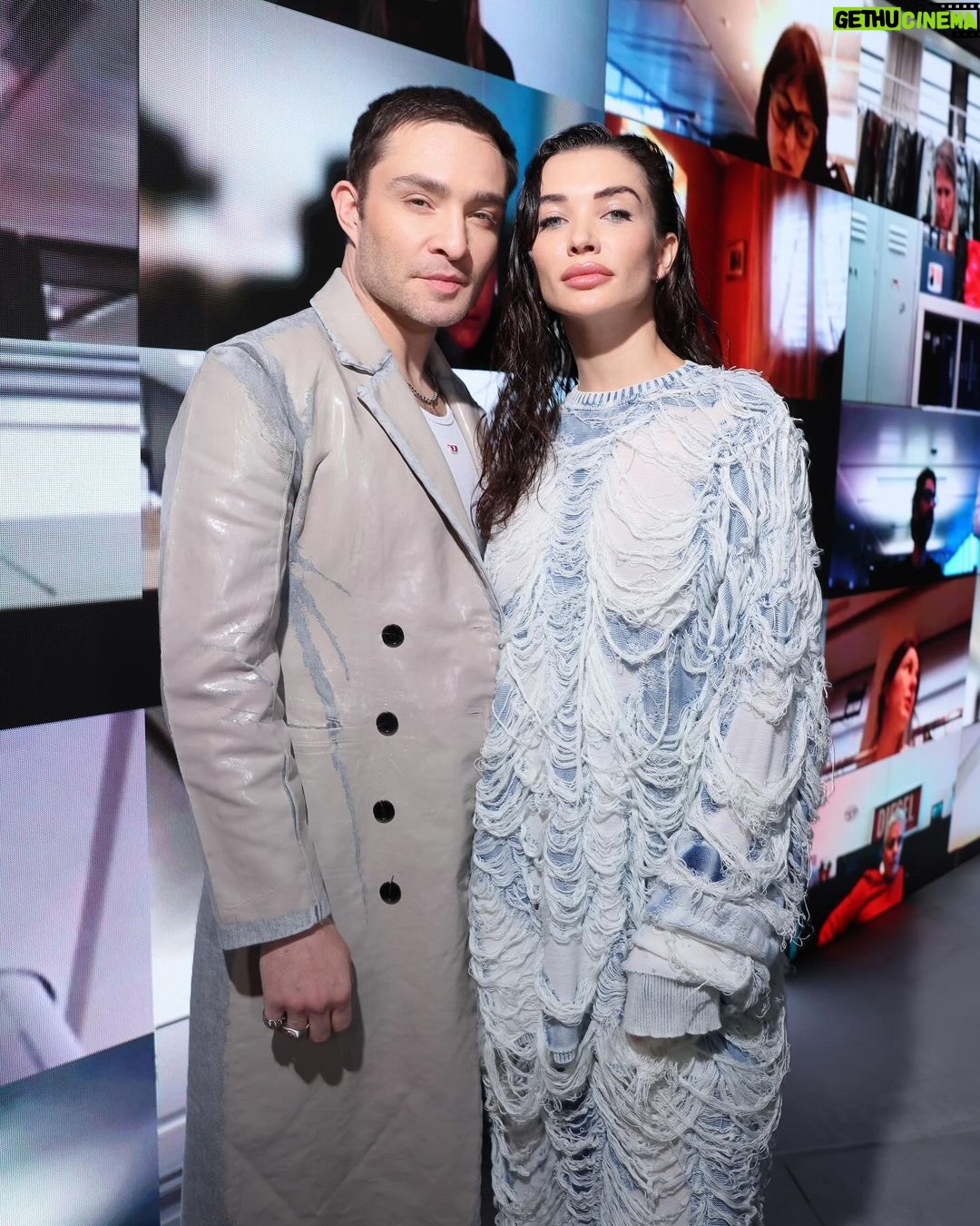 Ed Westwick Instagram - Futuristic, Industrial, Post Apocalypse @diesel Milano Fashion Week