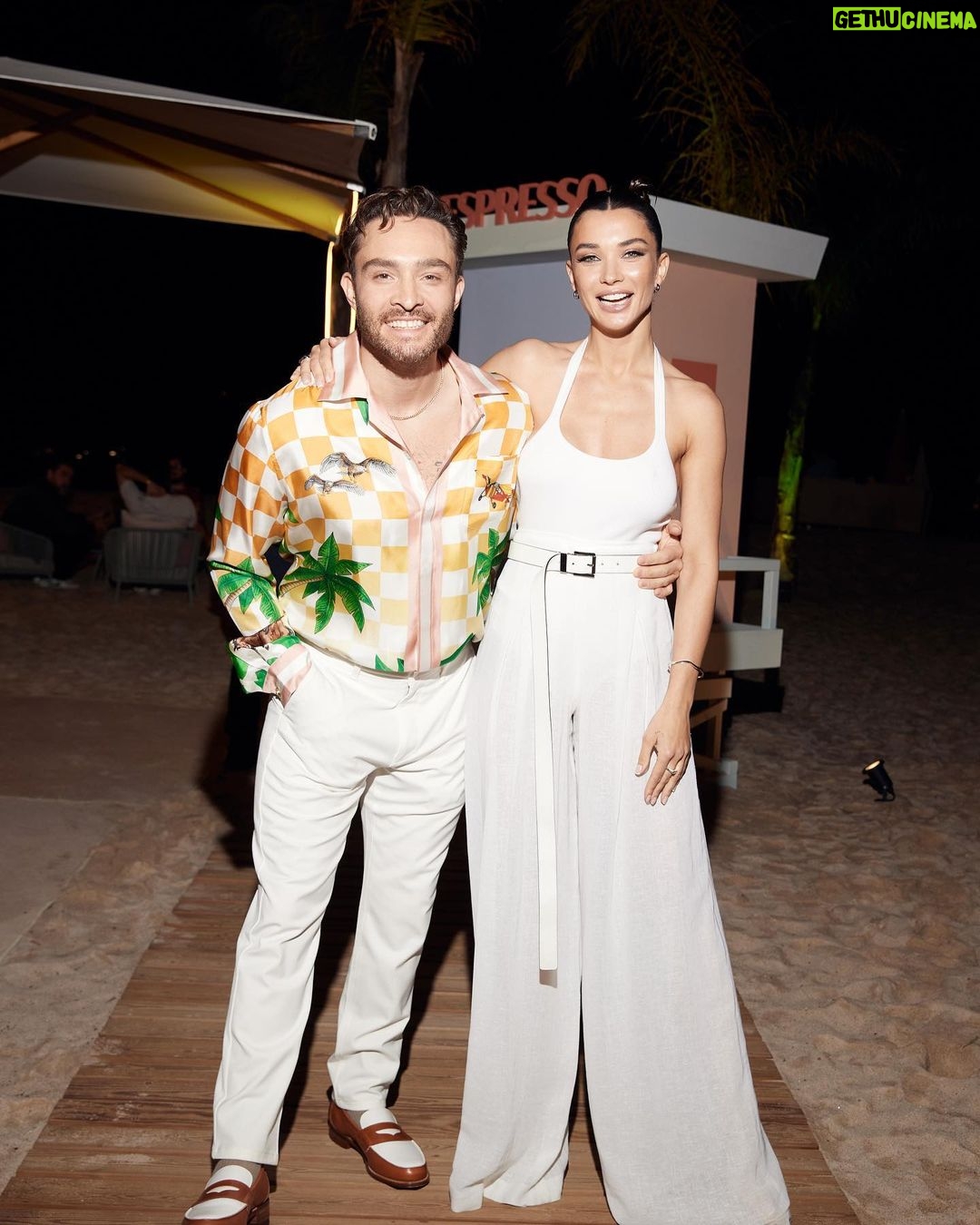 Ed Westwick Instagram - Buzzing all through the night with @nespresso #nespressoincannes #summerwithnespresso #ad