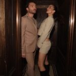 Ed Westwick Instagram - Love in an elevator (head-butt line up slide 2) London, England, UK