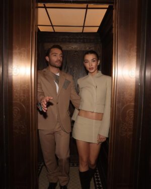 Ed Westwick Instagram - Love in an elevator (head-butt line up slide 2)