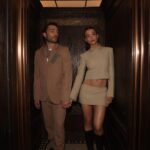 Ed Westwick Instagram - Love in an elevator (head-butt line up slide 2) London, England, UK