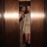 Ed Westwick Instagram - Love in an elevator (head-butt line up slide 2) London, England, UK