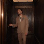Ed Westwick Instagram - Love in an elevator (head-butt line up slide 2) London, England, UK