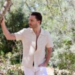 Ed Westwick Instagram - Sights on summer @sandroparis 📸 by @iamamyjackson Mallorca, Spain