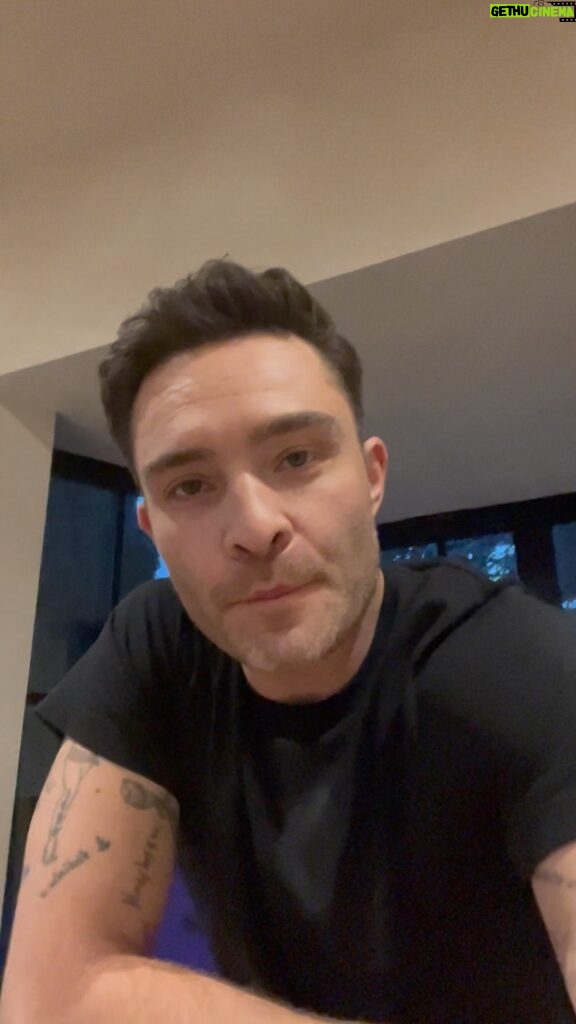 Ed Westwick Instagram - 1min33…I’m getting better 🤪🤪🤪 what are you mad bastards doing for Halloween? Also go see Deep Fear @deepfearmovie out Oct 30th cinema & online/digital. Thank you in advance xoxo