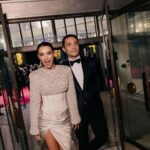 Ed Westwick Instagram - @bafta weekend photo roundup. @moalturki @iamamyjackson there’s no better company ! Congratulations to all the nominees and winners! It’s been such an amazing year for films! I still have so many to see though! Xx Royal Festival Hall