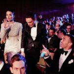 Ed Westwick Instagram - @bafta weekend photo roundup. @moalturki @iamamyjackson there’s no better company ! Congratulations to all the nominees and winners! It’s been such an amazing year for films! I still have so many to see though! Xx Royal Festival Hall