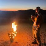 Ed Westwick Instagram - African summer..breakfast in the bush, creatures of the gods…we joined Dr Andre and his team who put in a massive amount of energy, commitment and resources towards protecting the Rhinos from poachers. I have spent time with these innocent, beautiful beings before and will do what I can to help this mission. @qwabiprivategamereserve is an amazing place. If you want to do safari which is a mesmerizing, educational experience I can’t recommend it enough. @tandaafrika and thank you @marlondutoit for the photos of me ;) South Africa