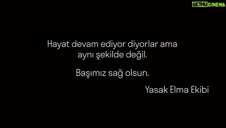 Eda Ece Instagram - Bizzat gidip arama kurtarma çalışmalarına katkı sağlamış prodüksiyon ve ışık ekibimiz başta olmak üzere herkese tekrar teşekkür ederek; Ocak ayında çektiğimiz yayınlanmamış bölümümüz bu akşam yayınlanıyor bilginize. Bizler çalışmaya devam ediyoruz. Sizler için. İyi seyirler. 🥀🌹🇹🇷♥️ #YasakElma #YasakElmaekibi