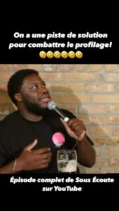 Eddy King Instagram - Grâce à @crapules on a peut-être trouvé la solution pour en finir avec le profilage!! Merci mon Yan!!🤣🤣🤣🤣 . L’épisode complet de @sousecoute avec @mikewardca et @jmjelie disponible sur YouTube!! . . . . . . #montreal #profilage #sq #surteduquebec #spvm #humour #eddyking #mokonzi #fourire #fyi #quebec #standupcomedy #sousecoute