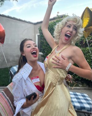 Eden McCoy Instagram - Guests from the grave … LEGENDS NEVER DIE 🎈♾💋
