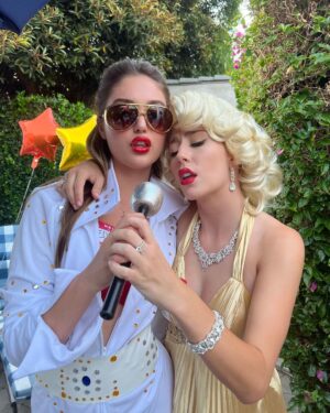 Eden McCoy Instagram - Guests from the grave … LEGENDS NEVER DIE 🎈♾💋
