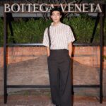 Edward Chen Instagram – Loved the show!🩵 Let’s see what a wonderful night～Fantastico！👜🕶️
#bottegaveneta @matthieu_blazy