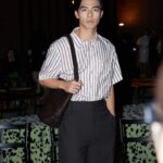 Edward Chen Instagram - Loved the show!🩵 Let’s see what a wonderful night～Fantastico！👜🕶️ #bottegaveneta @matthieu_blazy