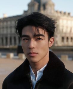 Edward Chen Instagram - Amazing journey with @loewe this is my first time in fashion show thank you for having me and big congrats to @jonathan.anderson 2024 fall winter men’s fashion show I made it!!!!!