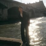 Edward Chen Instagram - Amazing journey with @loewe this is my first time in fashion show thank you for having me and big congrats to @jonathan.anderson 2024 fall winter men’s fashion show I made it!!!!!