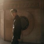 Edward Chen Instagram - Amazing journey with @loewe this is my first time in fashion show thank you for having me and big congrats to @jonathan.anderson 2024 fall winter men’s fashion show I made it!!!!!