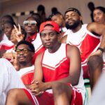 Efa Iwara Instagram - All we do is win! Red house the Best house! All for Charity. Super proud of you @enioluwaofficial Unilag Sports Centre