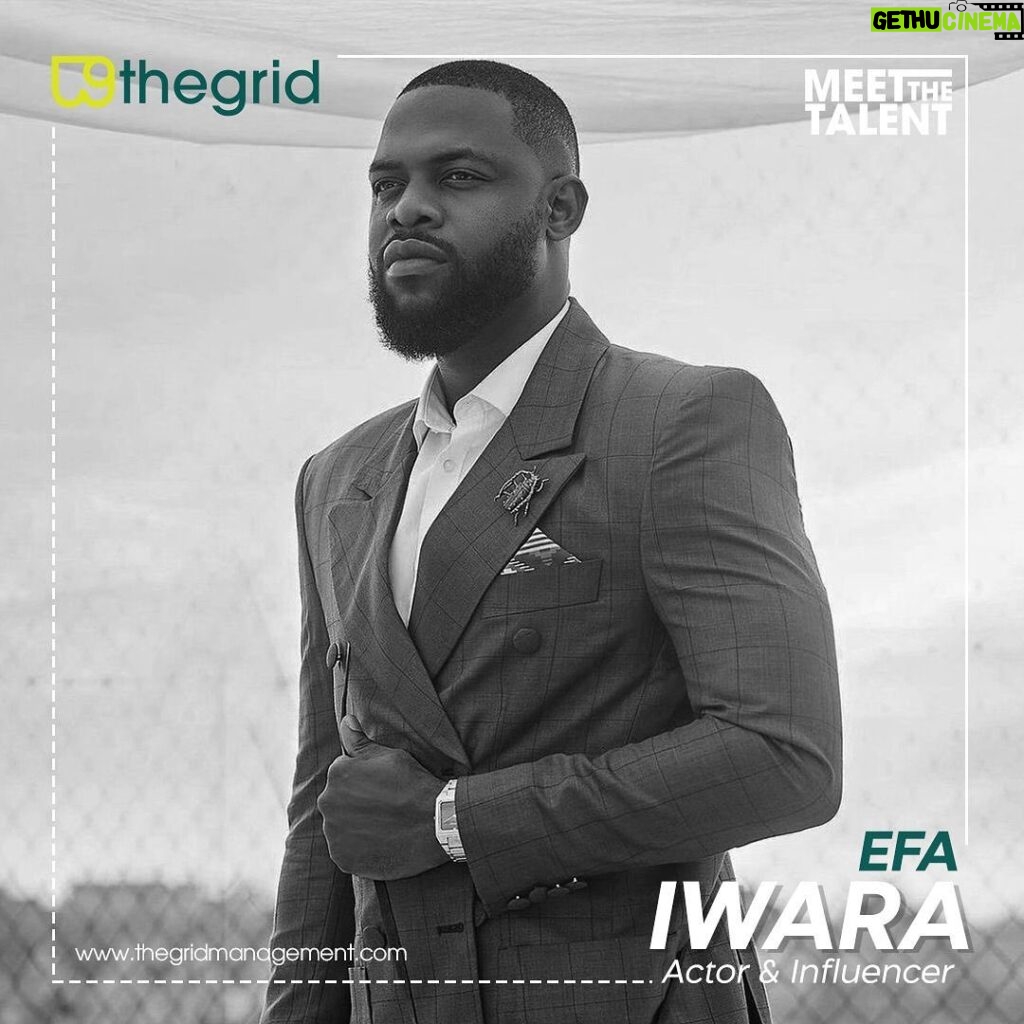 Efa Iwara Instagram - Meet Efa Iwara @iamefaiwara 👏 👏 One of Nollywood’s best. An actor, director, host and brand influencer. He made his major acting debut in 2016 when he featured in the MTV Shuga series. He has starred in major Nollywood series and movies including The Mens' Club, Ile Owo, A Naija Christmas, Rattle Snake, Ajoche. He has 3 AMVCA nominations for his roles in The Men’s Club, Seven and This Lady Called Life. Efa has worked with renowned brands like Trueflutter, Sahara Viewpoint, Singleton, MOL & Wakanow. #MeetTheTalents #WelcomeToTheGrid #TheGridManagement #TheGridAgency #TalentManagement #EfaIwara