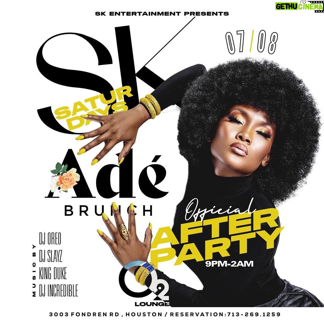 Efa Iwara Instagram - Houston! Who is coming to @o2loungehtx for the @adebrunch after party? #adebrunch #TripleThreatEFA
