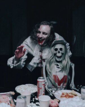 Egor Bulatkin Instagram - the lonely vampire 

Fake blood*