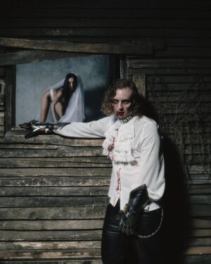 Egor Bulatkin Instagram - the lonely vampire 

Fake blood*