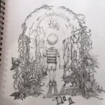 Egor Druzhinin Instagram - Пока есть время, дорисовываю «Историю про мальчика, который любил поезда». У Тиши @cake34566 как раз скоро д.р. Стараюсь успеть. Правда стукнет мальчику уже 18:-))) #историяпромальчикакоторыйлюбилпоезда