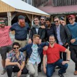 Ehren Kassam Instagram - Congrats to an amazing(ly tall) human being named Jake who is going to be getting married soon!!! Bachelor's doing bachelor things like wine tastings and DnD ! Niagara Falls, Ontario