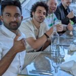 Ehren Kassam Instagram - Congrats to an amazing(ly tall) human being named Jake who is going to be getting married soon!!! Bachelor's doing bachelor things like wine tastings and DnD ! Niagara Falls, Ontario