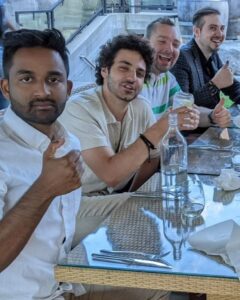 Ehren Kassam Instagram - Congrats to an amazing(ly tall) human being named Jake who is going to be getting married soon!!! Bachelor's doing bachelor things like wine tastings and DnD ! Niagara Falls, Ontario
