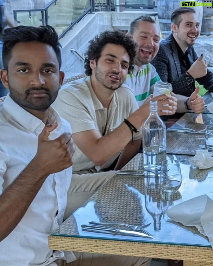 Ehren Kassam Instagram - Congrats to an amazing(ly tall) human being named Jake who is going to be getting married soon!!! Bachelor's doing bachelor things like wine tastings and DnD ! Niagara Falls, Ontario