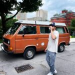 Ehren Kassam Instagram – We found an orange mystery van!!!?