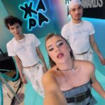 Ekaterina Adushkina Instagram - Жара, встречай! My good boys @rentraxa @georgechichua 🍬