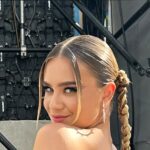 Ekaterina Adushkina Instagram - Мой образ на второй день VK fest в Москве!🩵🩵🩵